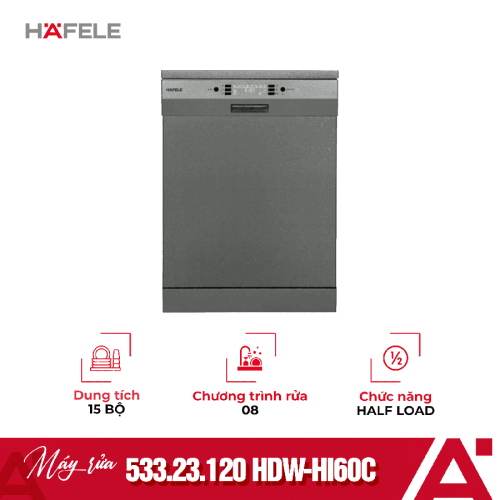 Máy rửa chén bát Hafele 533.23.120