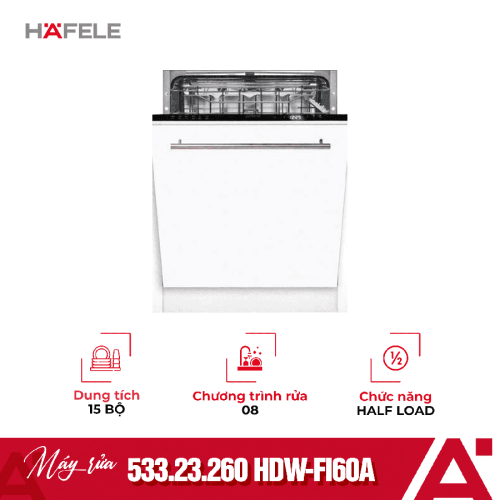Máy rửa chén bát Hafele 533.23.260