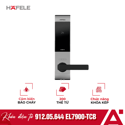 Khóa cửa điện tử Hafele EL7900-TCB 912.05.644