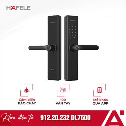 Khóa cửa điện tử Hafele DL7600 912.20.232