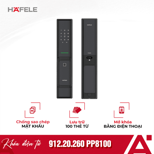 Khóa điện tử Hafele PP8100 912.20.260