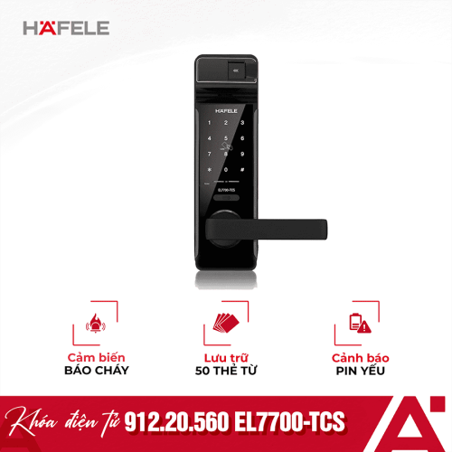 Khóa điện tử Hafele EL7700-TCS 912.20.560