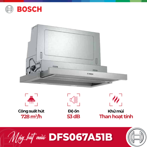 Máy hút mùi âm tủ Bosch DFS067A51B