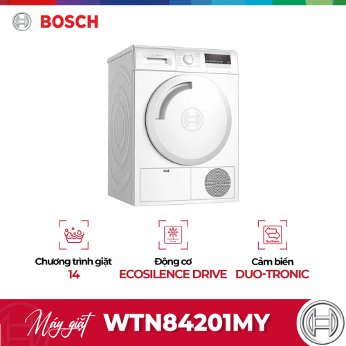Máy giặt sấy quần áo Bosch WTN84201MY