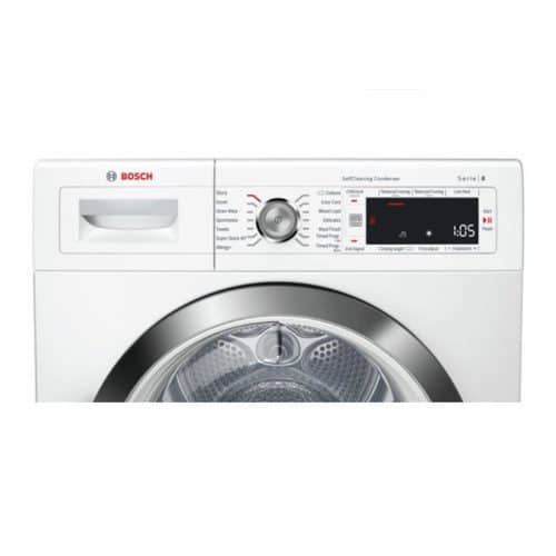 Bảng điều khiển máy sấy quần áo Bosch WTW87561SG