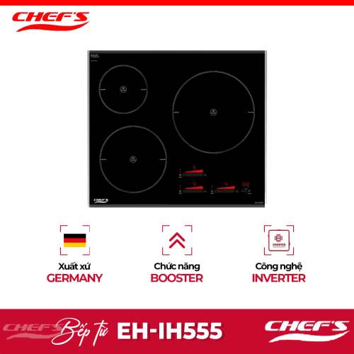 Bếp từ ba Chefs EH-IH555