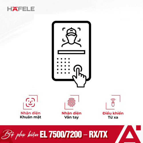 Bộ phụ kiện kết nối chuông cửa màn hình Hafele EL 7500/7200 - RX/TX module 912.05.389
