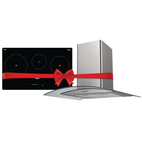 COMBO 24: bếp từ 3 + hút mùi Chefs EH-CBI534