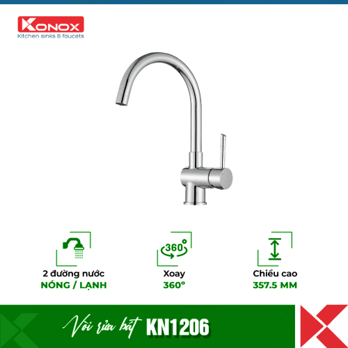 Vòi rửa bát Konox KN1206