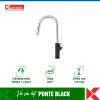 Vòi rửa bát Konox rút dây Ponte Black