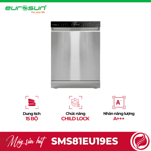 Máy rửa bát Eurosun SMS81EU19ES