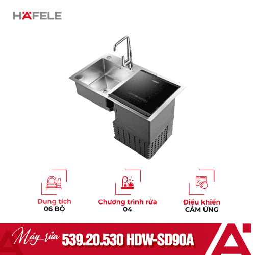 Chậu rửa bát Hafele HDW-SD90A 539.20.530
