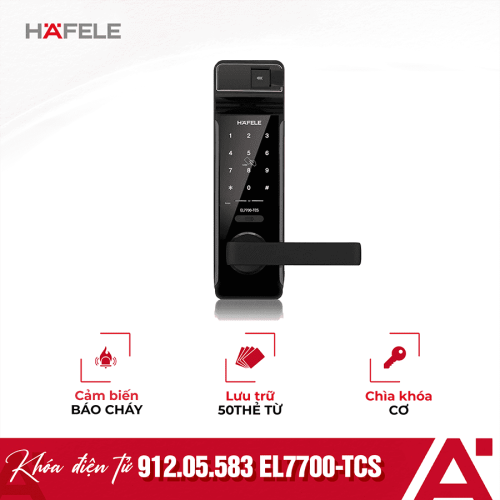 Khóa điện tử Hafele EL7700-TCS 912.05.583