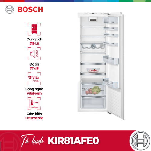 Tủ mát âm tủ Bosch KIR81AFE0