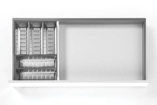 Bộ khay chia ngăn kéo bằng inox Hafele 552.52.392