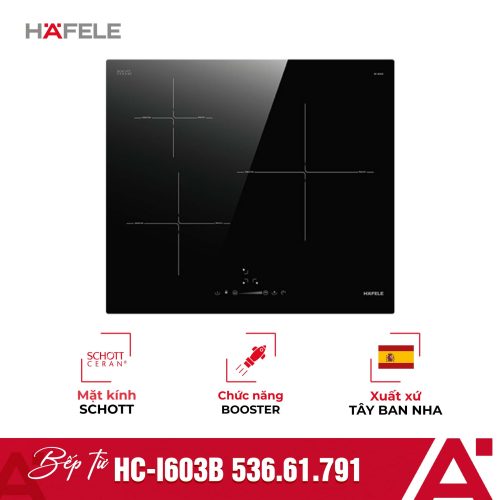 Bếp từ 3 vùng nấu Hafele HC-I603B 536.61.791