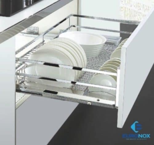 Giá xoong nồi bát dĩa đa năng nan dẹt Euronox EU2.60