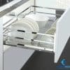 Giá xoong nồi bát dĩa đa năng nan dẹt Euronox EU2.90.304 2 Euronox EU2.90.304