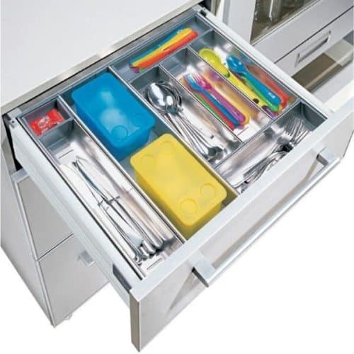 Khay chia thìa dĩa inox Inoxen KCH-45E