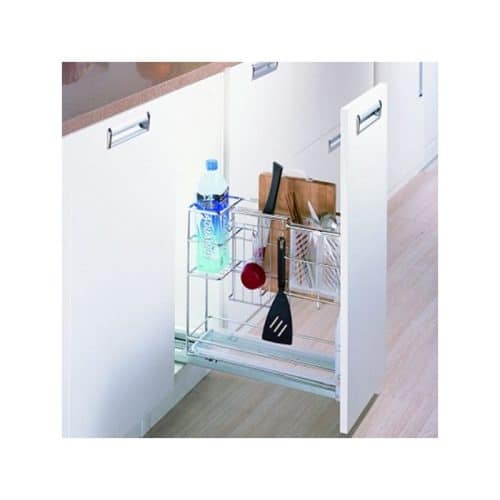 Giá dao thớt chai lọ inox 201, nan tròn Faster MF200S