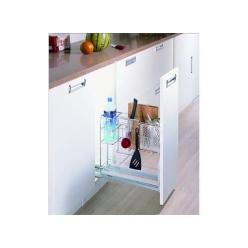 Giá dao thớt chai lọ inox 201, nan tròn Faster MF350S