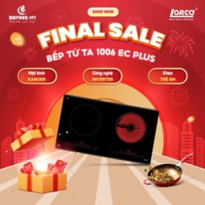 Bếp từ kết hợp hồng ngoại Lorca TA 1006 EC PLUS