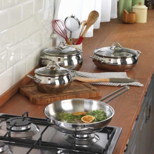 Bộ nồi chảo Elica Astra Cookware A2020 3 Hình ảnh bộ nồi chảo Elica ASTRA COOKWARE A2020