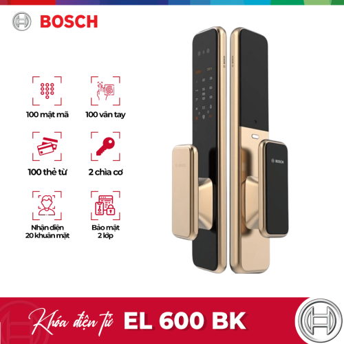 KHÓA ĐIỆN TỬ BOSCH EL 600 BK