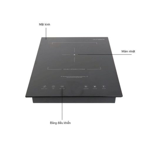 Bếp hồng ngoại đơn Junger MT-92 di động 4 anh bep hong ngoai don junger mt 92 di dong