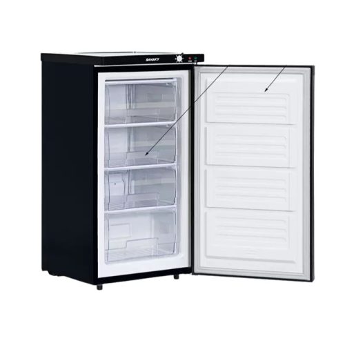 Tủ đông đứng Sanaky VH160K3 Inverter 118 lít 3 anh tu da dung sanaky td vh160k3 inverter