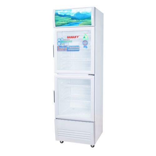 Tủ mát Sanaky Inverter 200 lít VH258W3L 3 anh tu mat sanaky inverter 200 lit vh258w3l