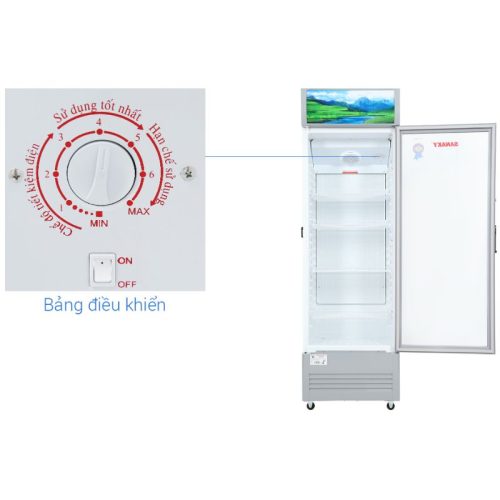 Tủ mát Sanaky VH408K3L 4 dieu khien tu mat sanaky vh408k3l