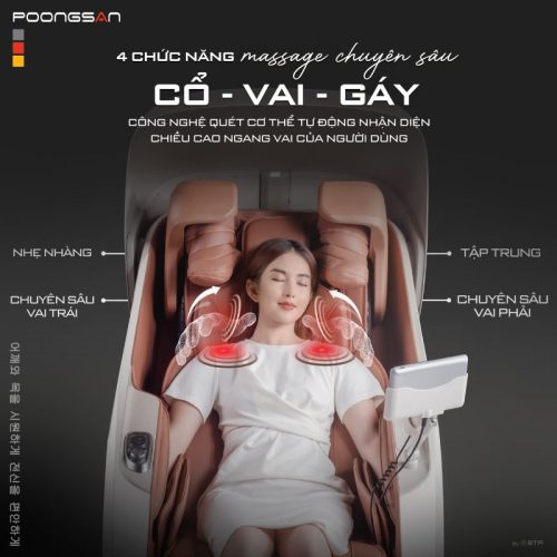 Ghế massage Poongsan MCP-906 4 hinh anh ghe massage poongsan mcp 906