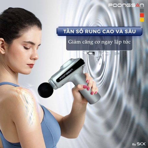 Máy massage cầm tay Poongsan G10 4 hinh anh may massage cam tay poongsan g10