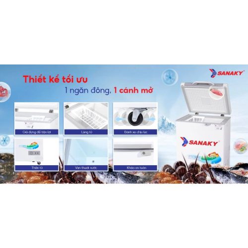 Tủ Đông Sanaky VH1599HY 4 hinh anh tu dong sanaky vh 1599hy