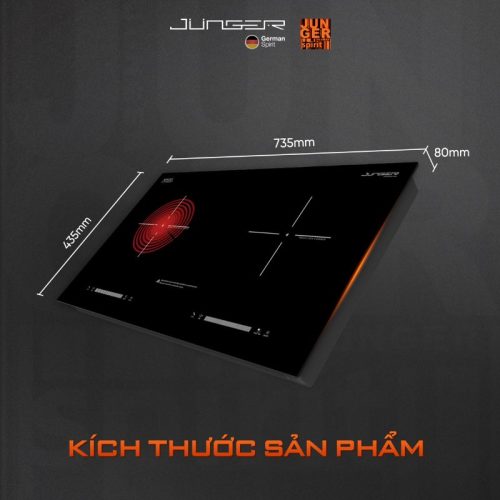 Bếp từ kết hợp hồng ngoại Junger SIS-68 lắp âm 4 kich thuoc bep tu ket hop hong ngoai junger sis 68 lap am